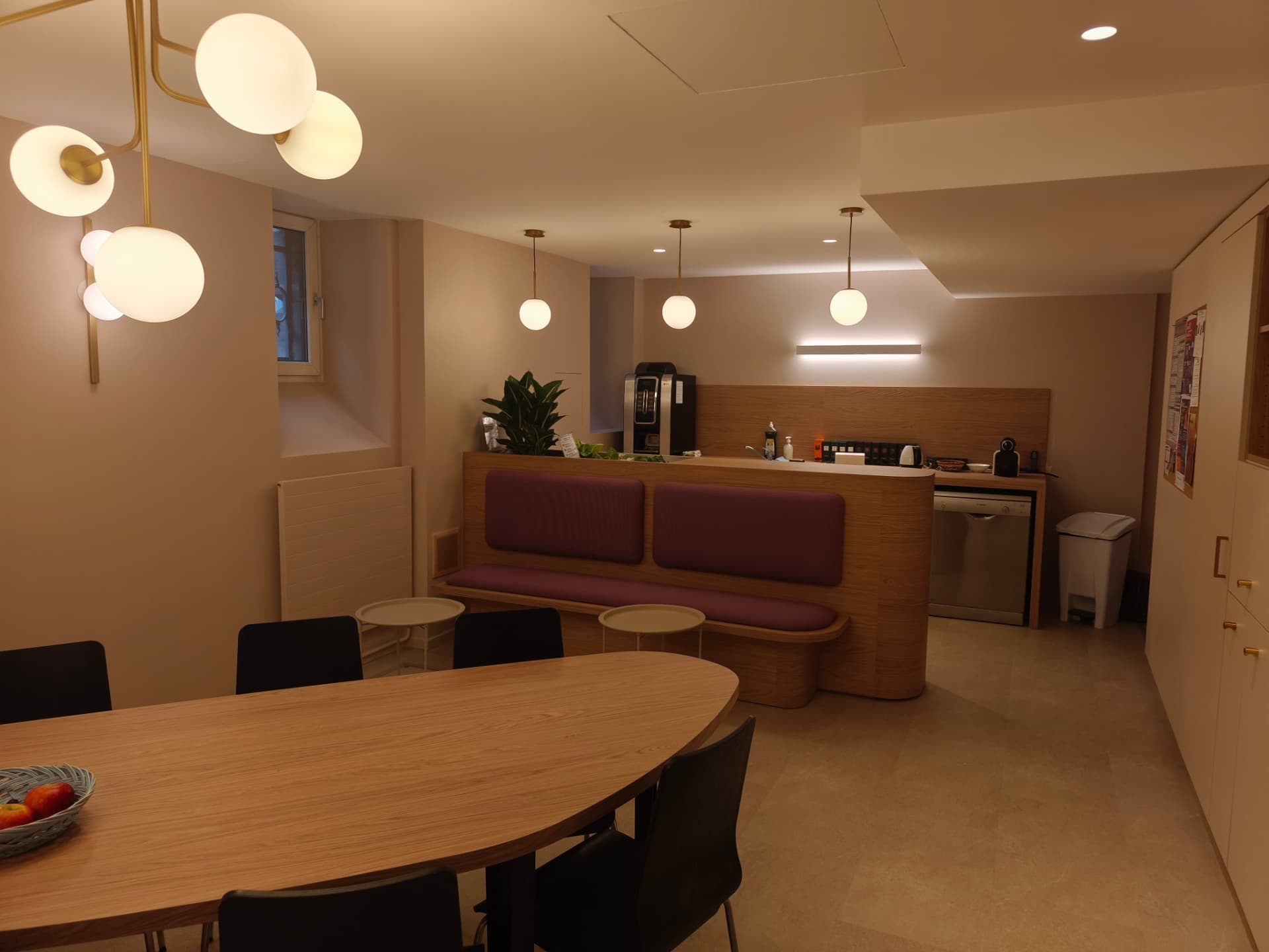 Rénovation complète espace détente — chantier Eco Renov 67 à Strasbourg
